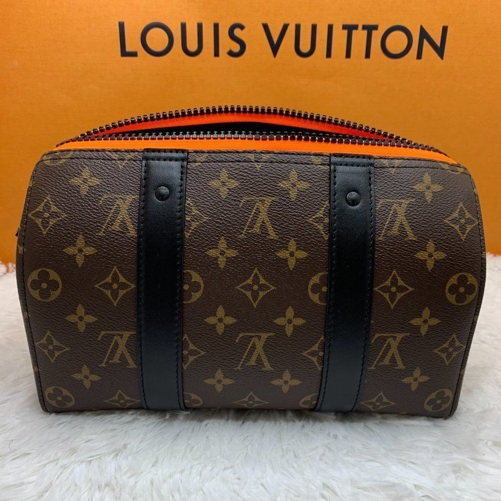 Louis Vuitton City Keepall Leather checkered bag Virgil Abloh Zoom with Friends - Picture 6 of 13